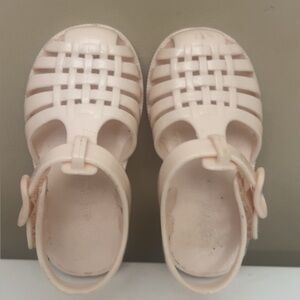 Kids Cream Sandals